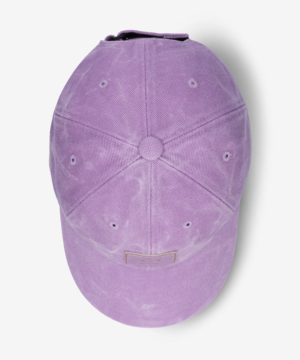 MUSINSA | ACNE STUDIOS Public Face Logo Patch Ball Cap - Purple