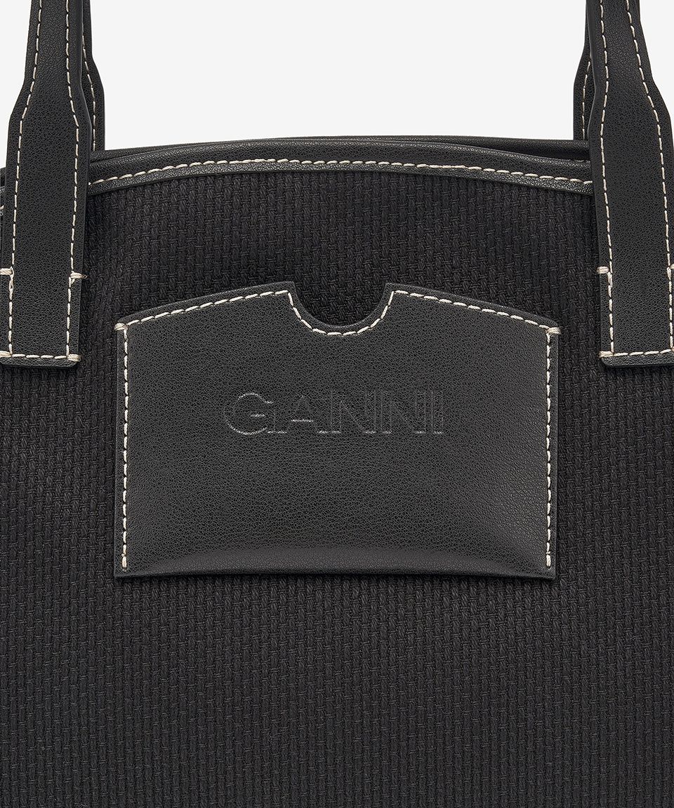 MUSINSA公式 | GANNI ロゴストラップキャンバス トートバッグ