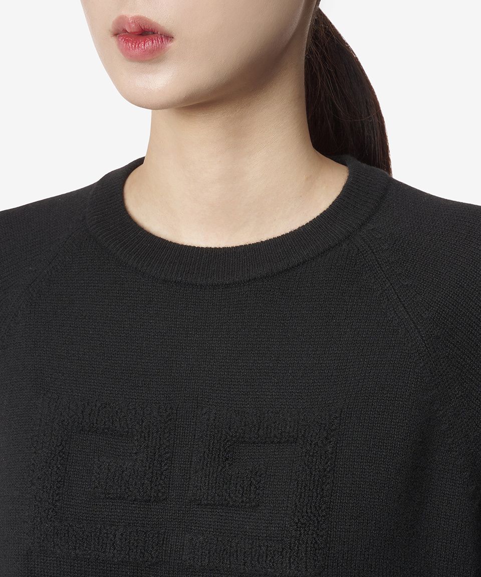 MUSINSA公式 | GIVENCHY 4Gロゴカシミヤニット - ブラック / BW908N4ZEQ001