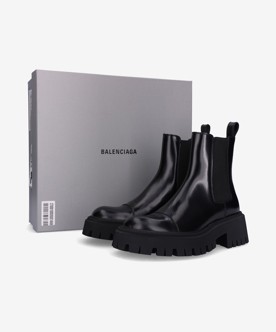 MUSINSA公式 | BALENCIAGA トラクター チェルシーブーツ - ブラック