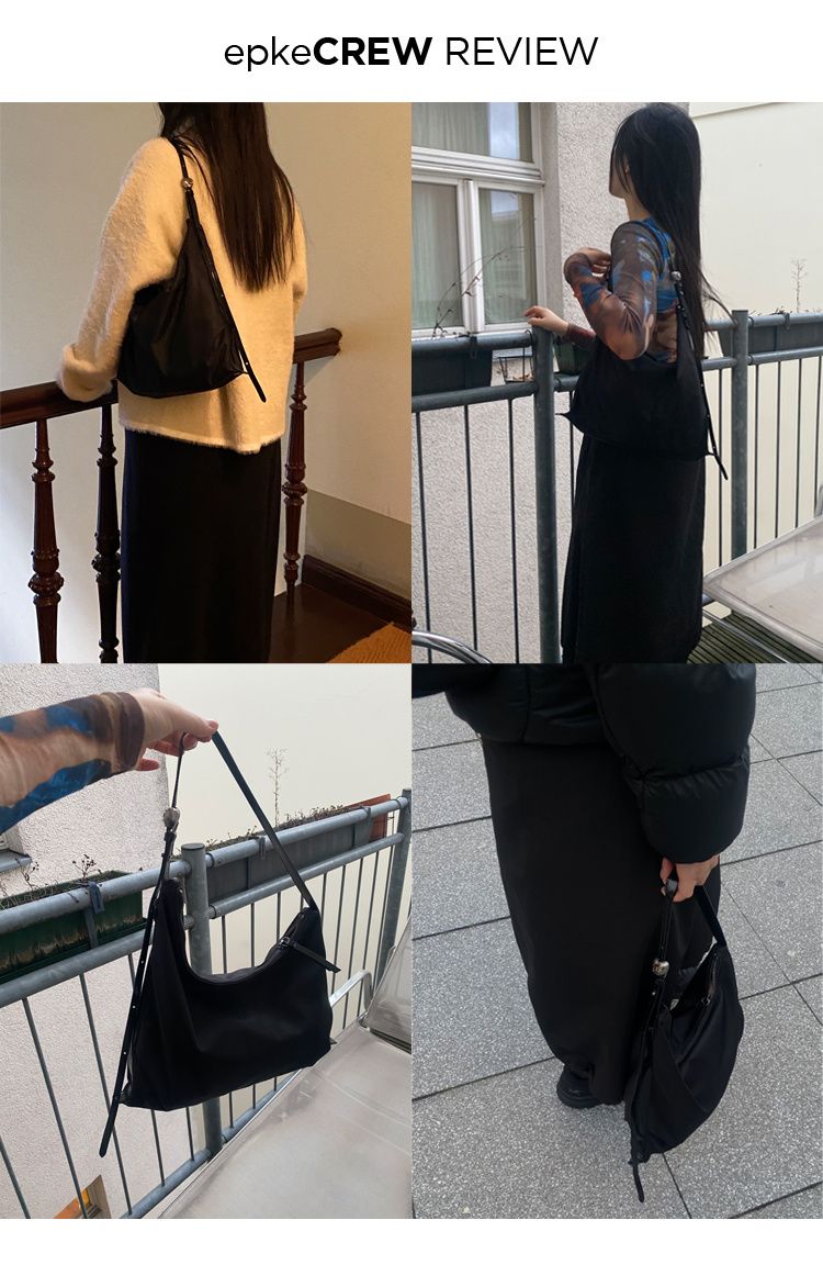 MUSINSA | Archivépke Luv luna bag(Nylon black)_OVBAX25103BLK