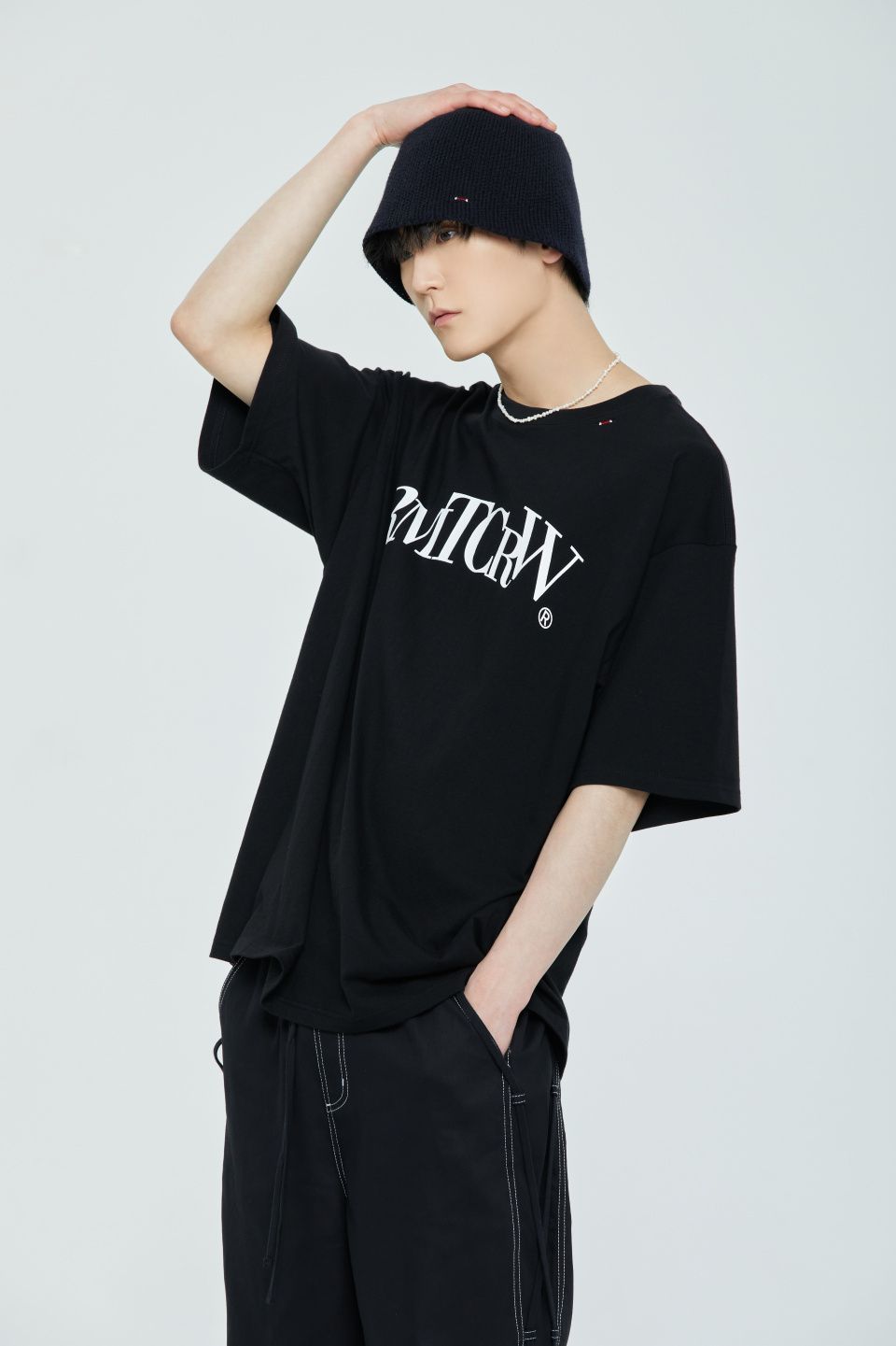 レディース N*様 【新品】Arch logo T-shirts ロゼミューズ ブラック