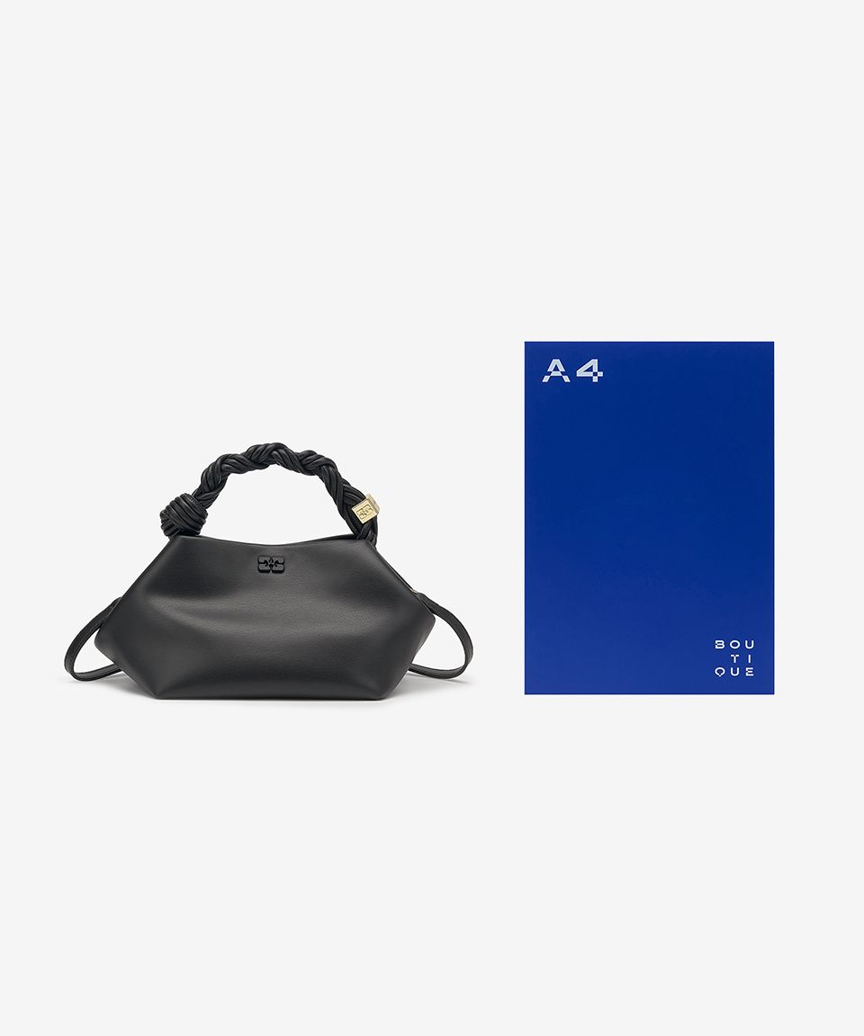 MUSINSA公式 | GANNI スモールガニブトートバッグ - ブラック / A5241099