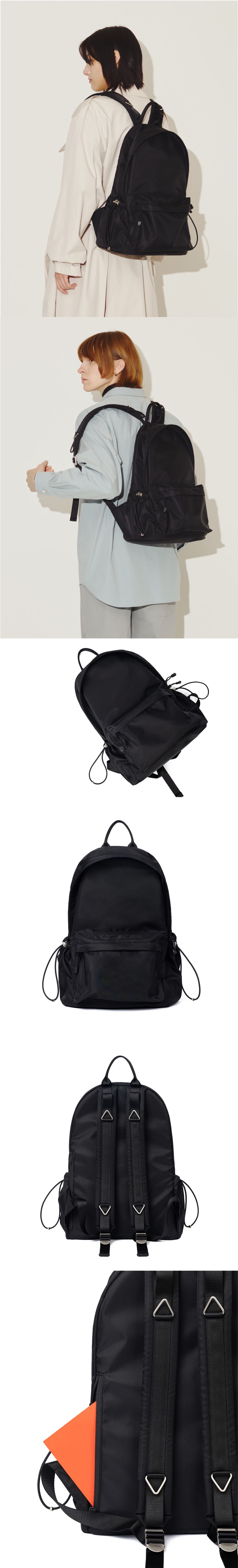 HAH ARCHIVE バックパック　リュック MUSINSA公式 | HAH ARCHIVE New Port Backpack (Black)