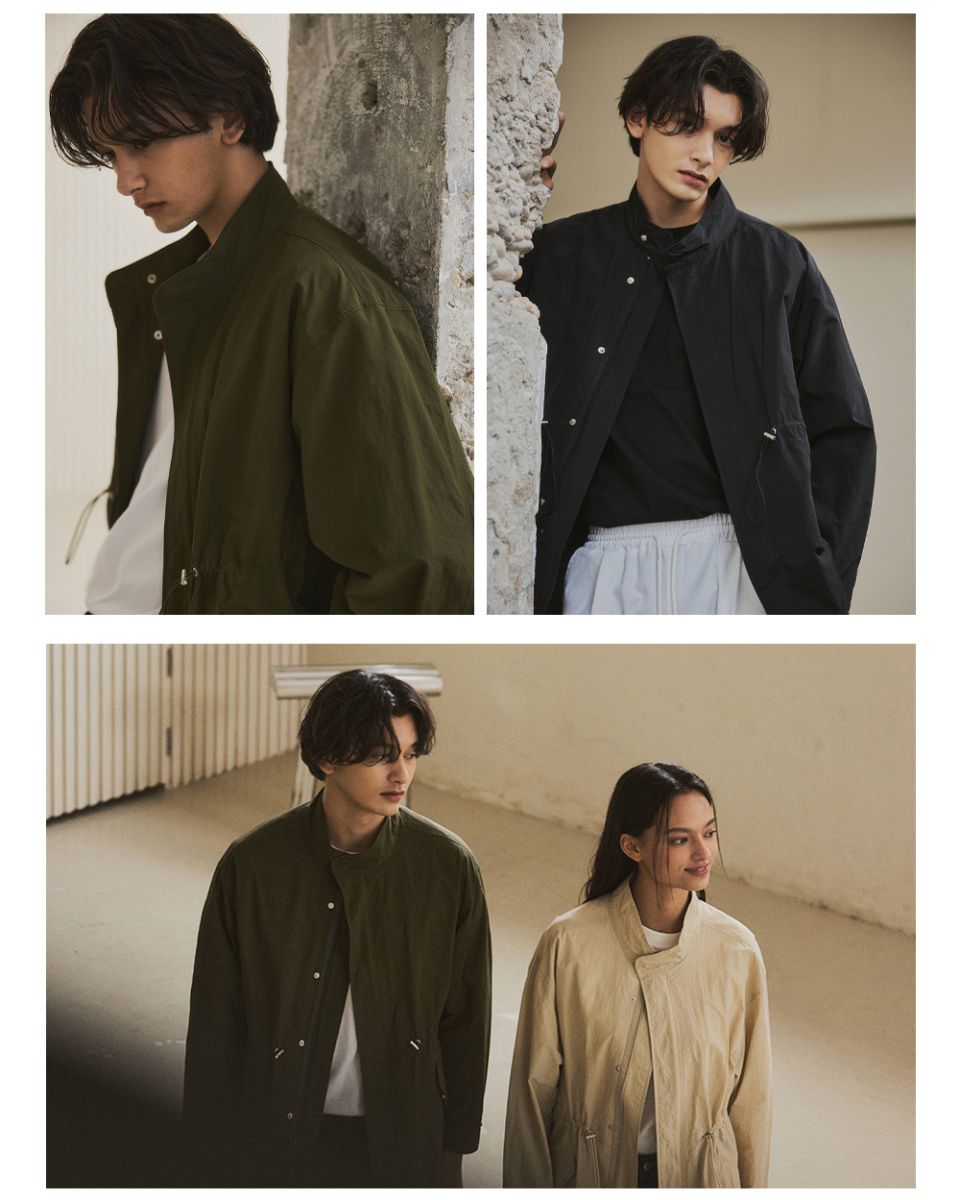 ミケ MUSINSA公式 | WEDNESDAY OASIS M-65 ナイロンフィッシュテイルハーフ