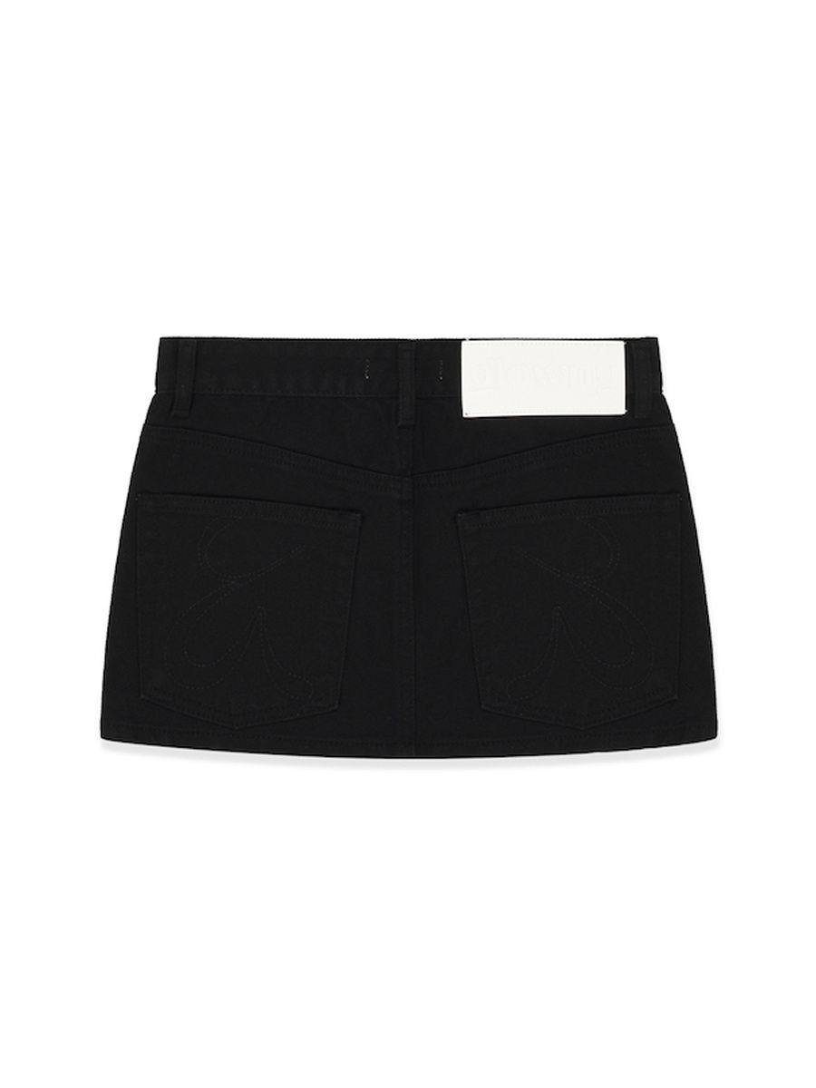 MUSINSA | GLOWNY 99 LOW-RISE MINI SKIRT (BLACK)