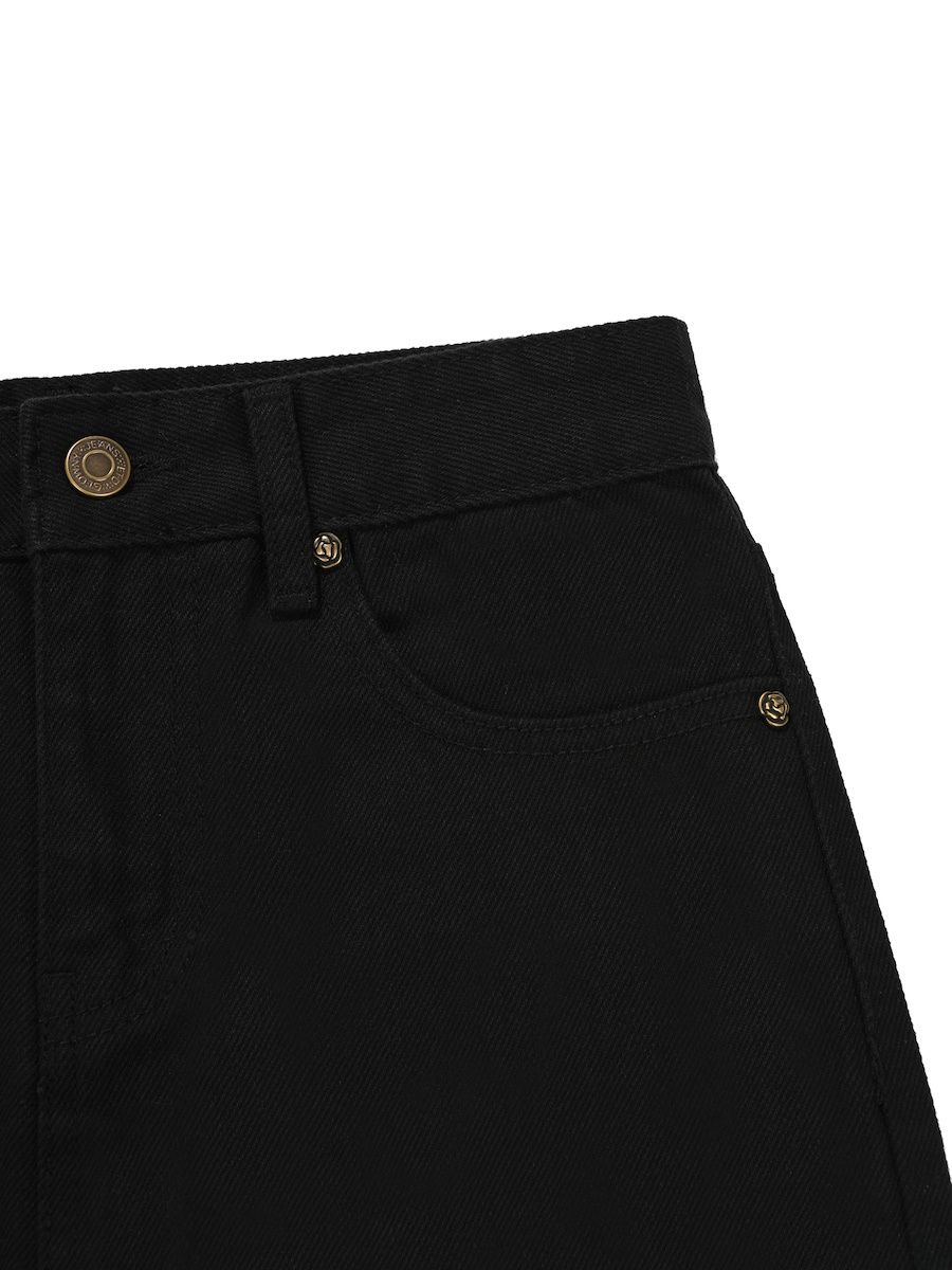 MUSINSA公式 | GLOWNY 99 LOW-RISE MINI SKIRT (BLACK)