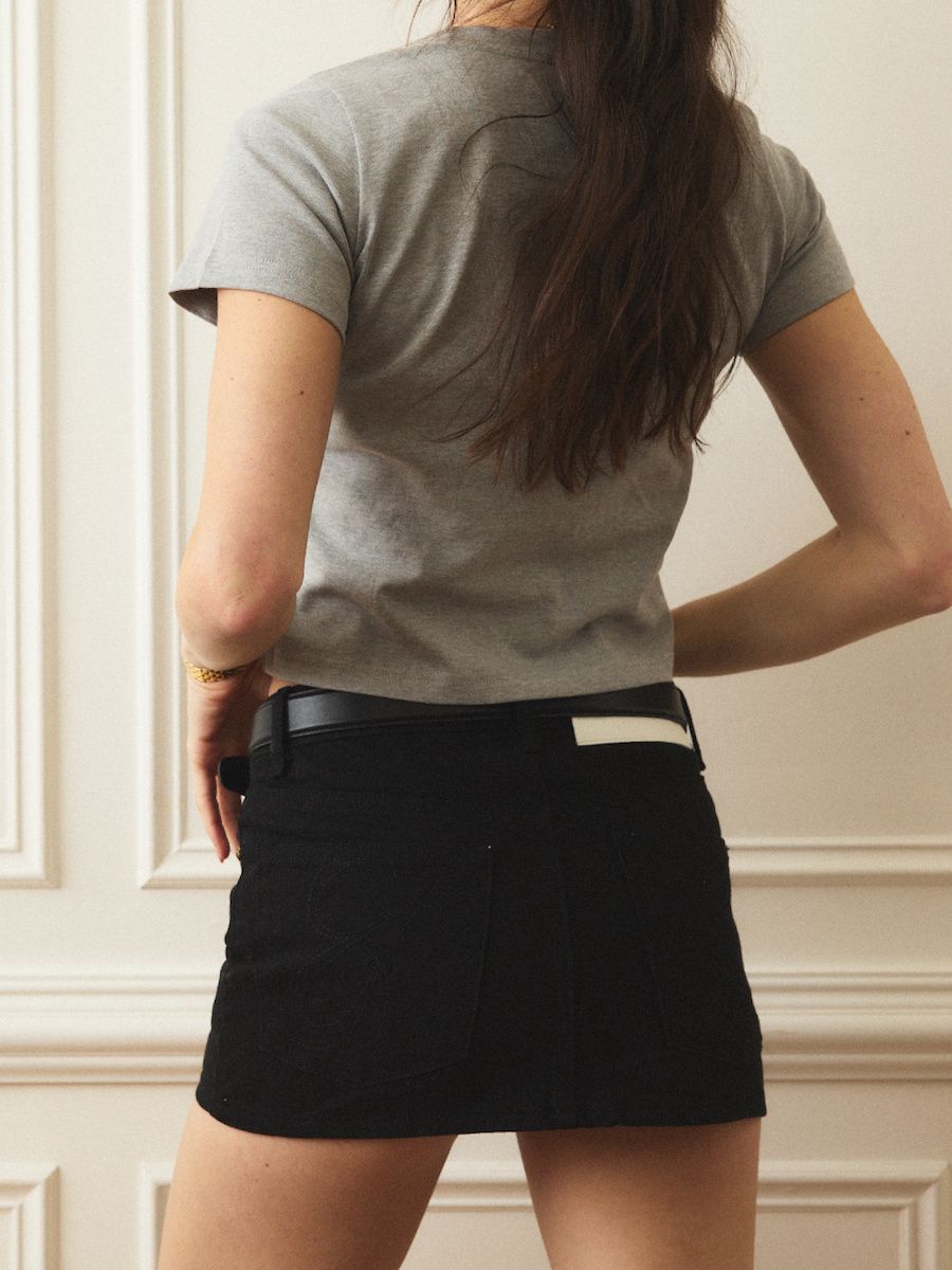 スカート GLOWNY 99 LOW-RISE MINI SKIRT MUSINSA | GLOWNY 99 LOW-RISE MINI SKIRT (BLACK)