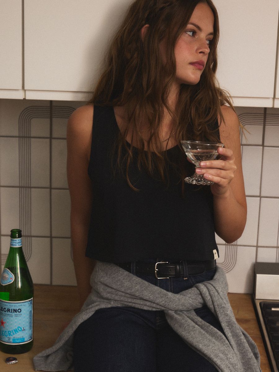 MUSINSA | GLOWNY 901 LOW-RISE WIDE LEG JEANS (DEEP BLUE)