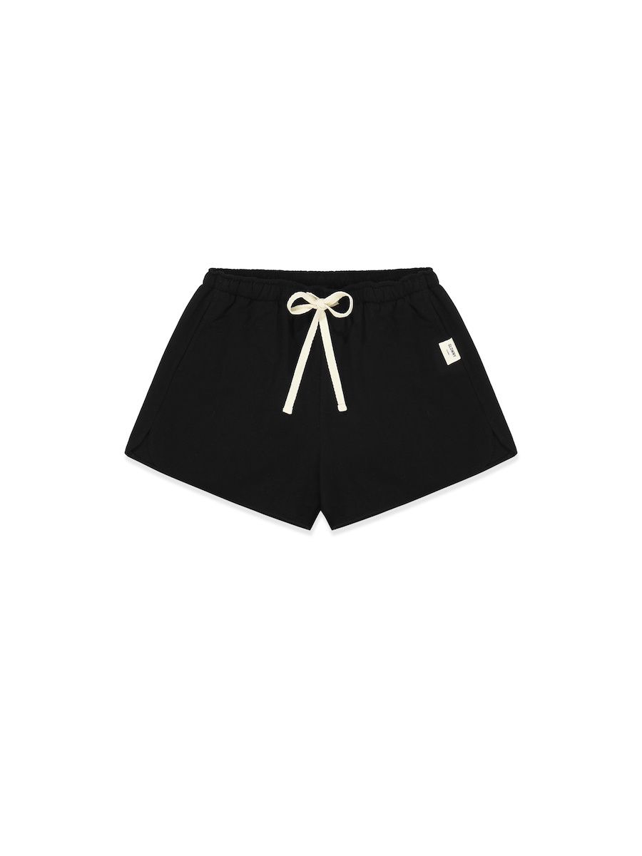 MUSINSA | GLOWNY G CLASSIC SOFT SHORTS (BLACK)