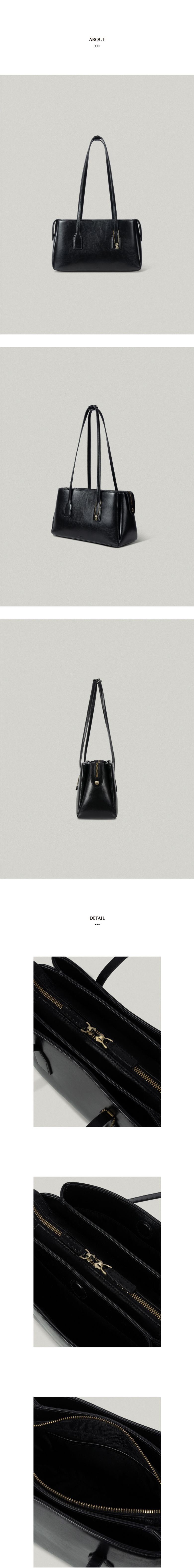 MUSINSA公式 | FOLNUA MINI BRIDGE BAG [BLACK - PLAIN]
