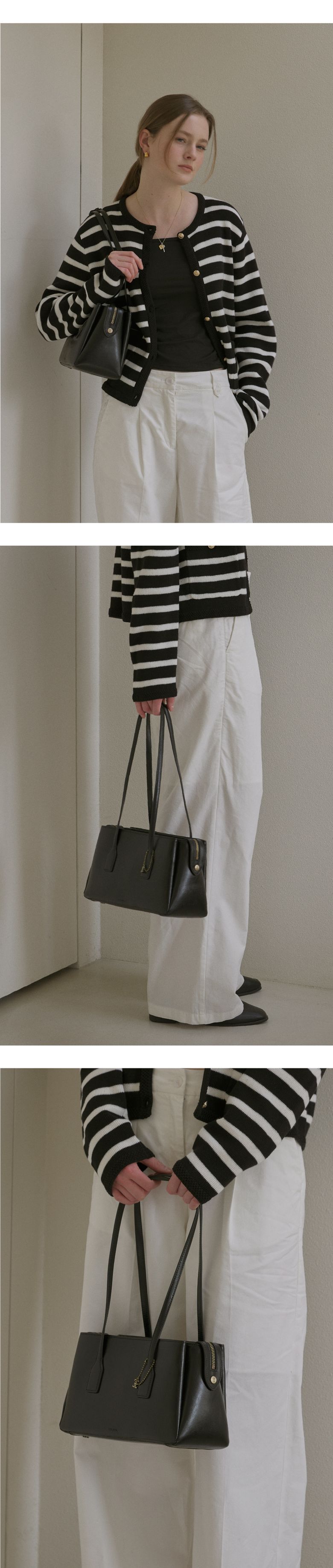 MUSINSA公式 | FOLNUA MINI BRIDGE BAG [BLACK - PLAIN]