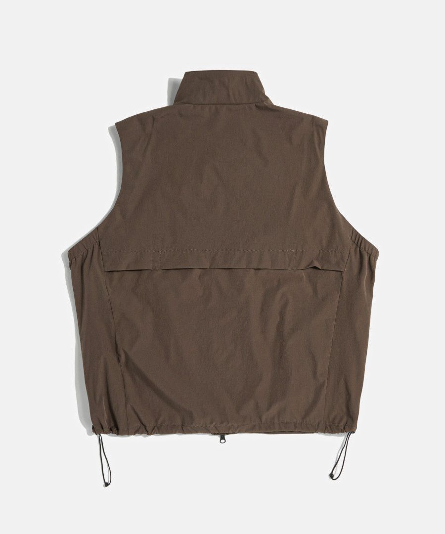 MUSINSA | ESPIONAGE Light Hiker Vest Dark Mocha
