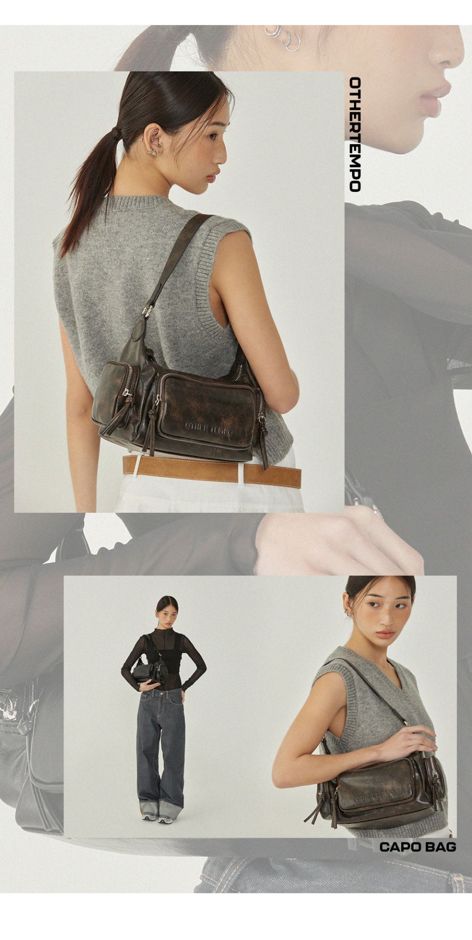 MUSINSA | OTHER TEMPO Capo_Brown