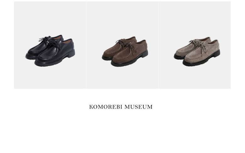 MUSINSA公式 | KOMOREBI MUSEUM KM162 ハンドメイドカウレザー 